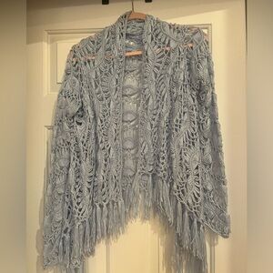Women’s Light Blue Cardigan Size Small